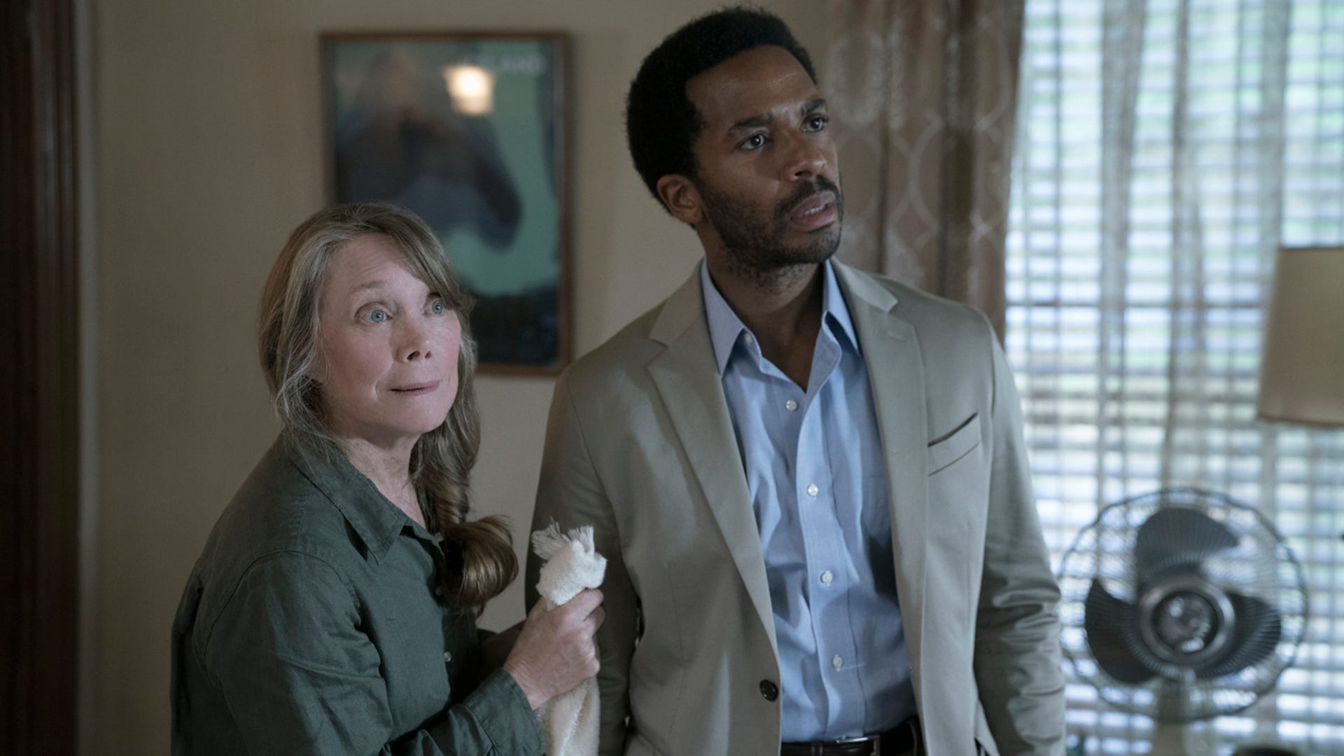 Sissy Spacek and Andre Holland, Castle Rock