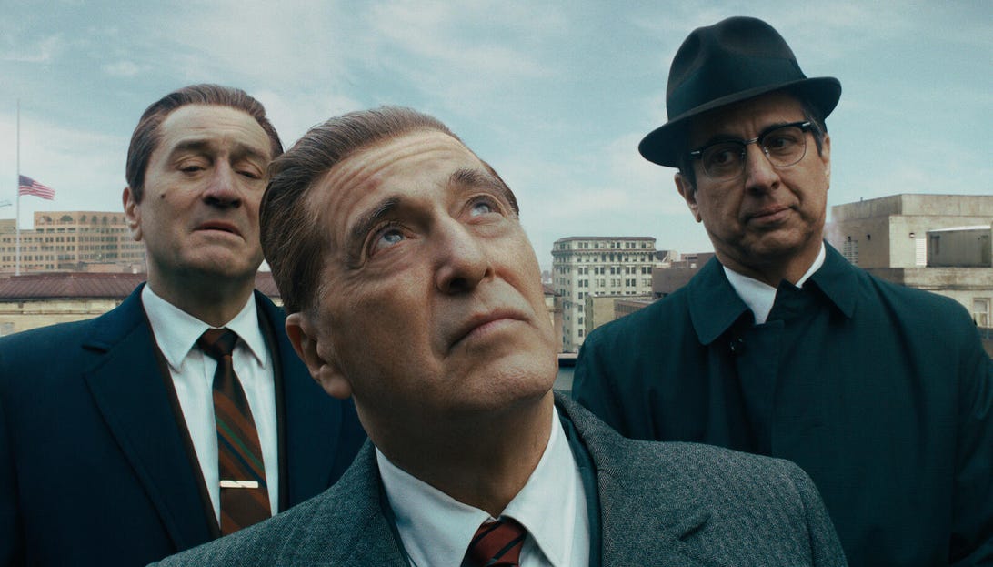 Robert De Niro, Al Pacino, and Ray Romano, The Irishman