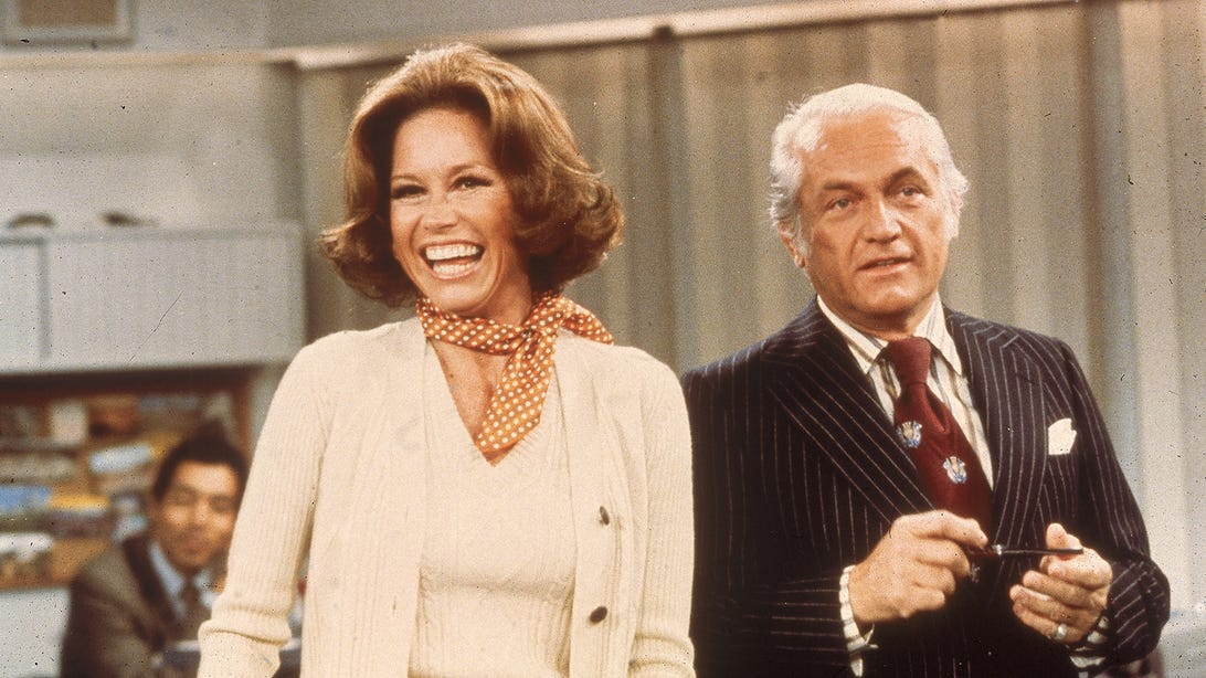 Mary Tyler Moore and Ted Knight, The Mary Tyler Moore Show