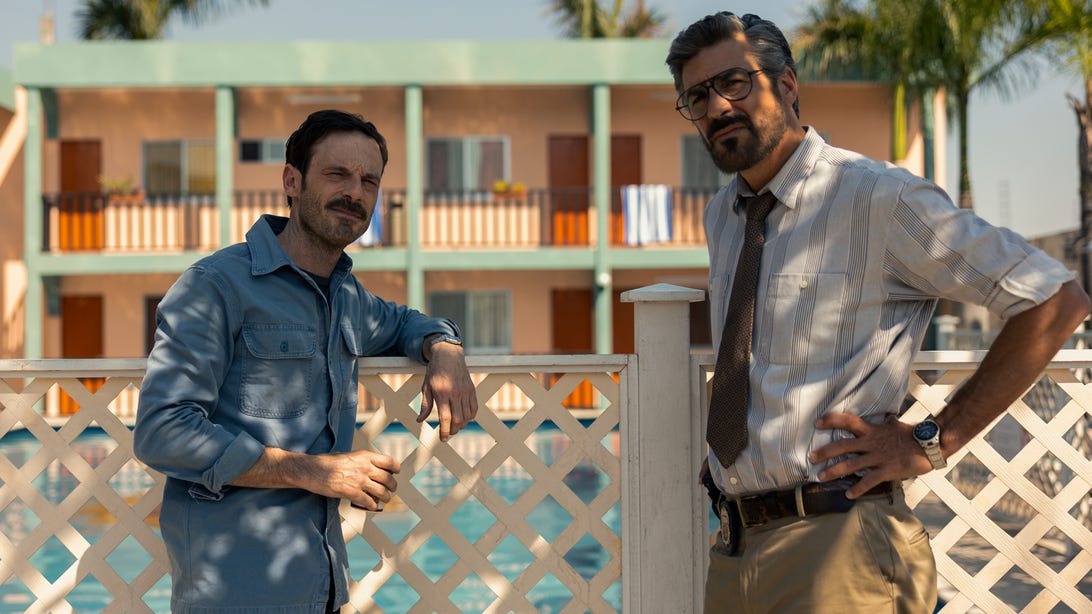 Scoot McNairy and Eric Etebari, Narcos: Mexico