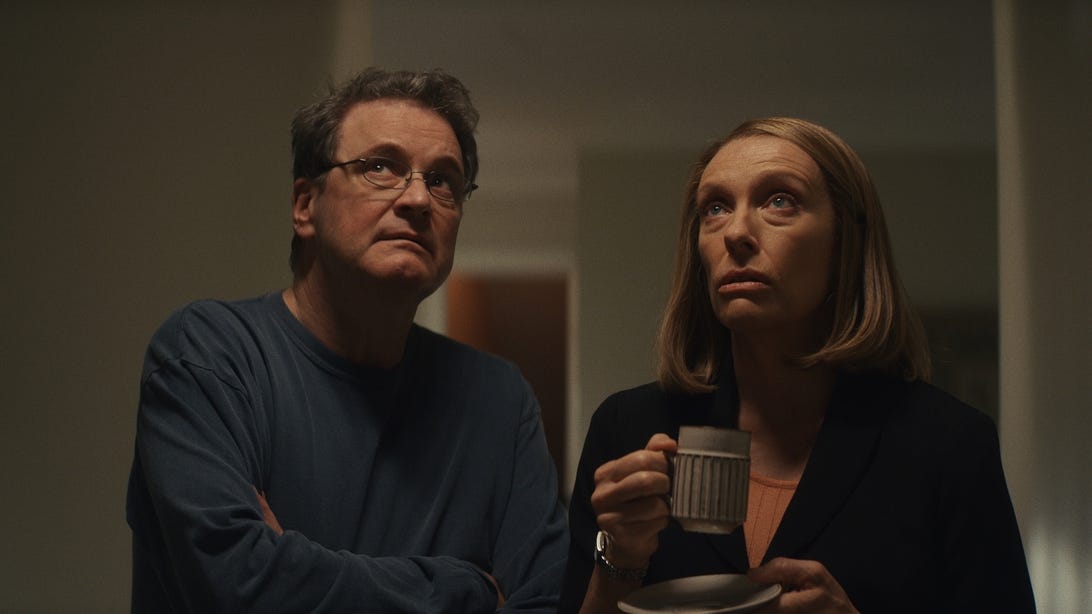 Colin Firth and Toni Collette, The Staircase